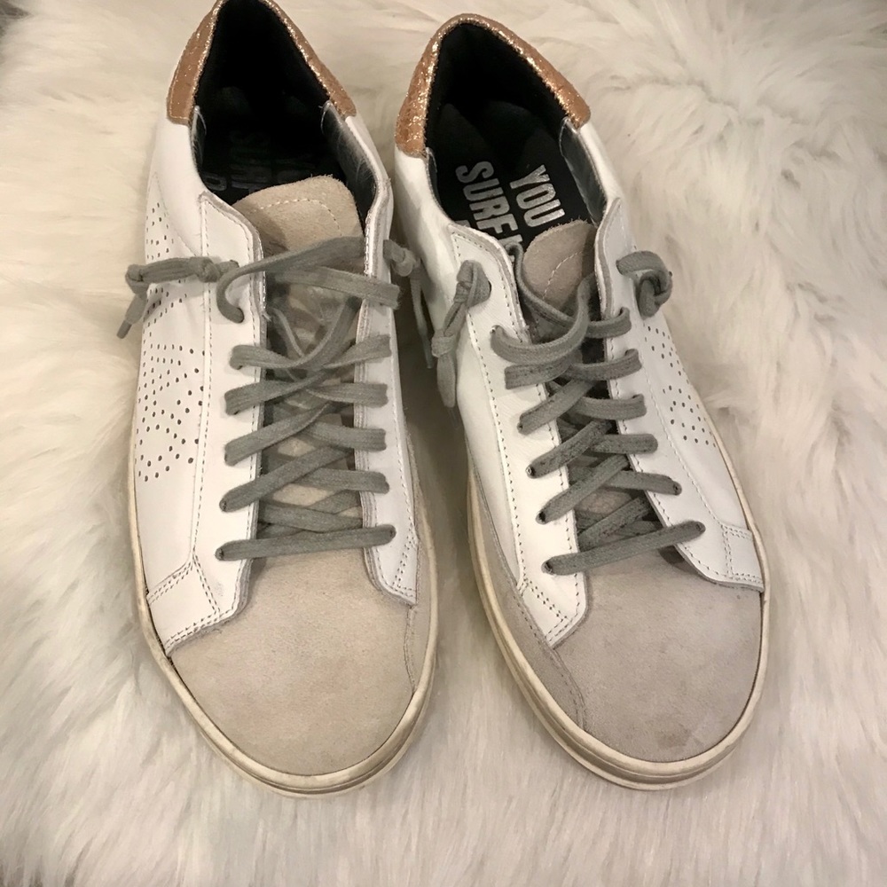 Barely worn like new P448’s grey/white:gold